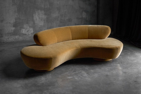 Image 1 of Serpentine Sofa by Vladimir Kagan for Directional, United States, 1980s