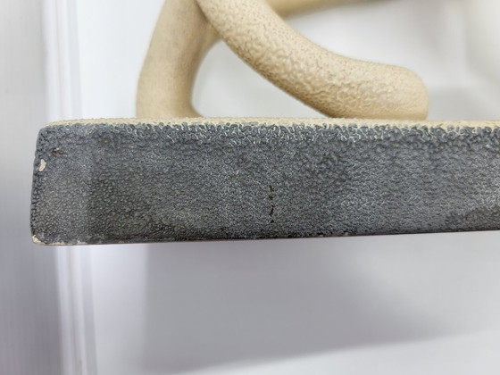 Image 1 of Panther of Saint Radegund in crisp earthenware, France, Art Deco, 1935