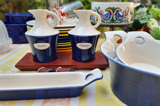 Image 1 of Malin Gustavsson per SAGAFORM Svezia Set di tapas blu cobalto