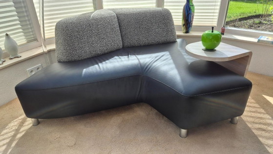 Leolux Archipel Ledersofa – Leather, Textile (photo 5 of 5)