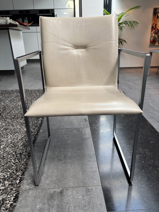 4x chaises de salle à manger Arco Frame