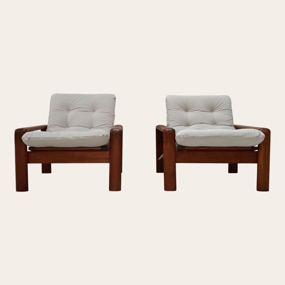 Image 1 of Mid - Century armchairs