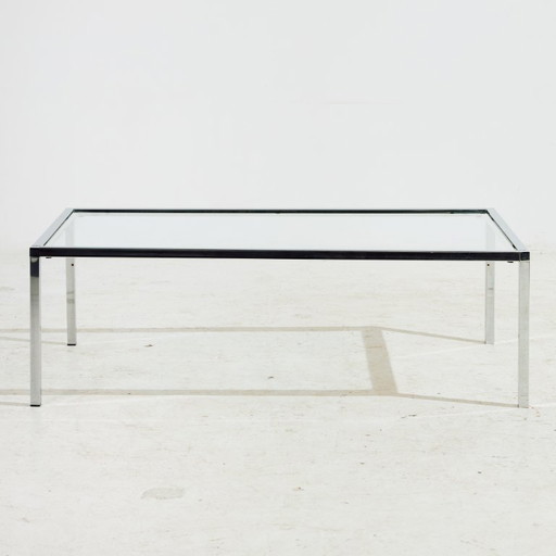 MK9545 Chrome and glass coffee table