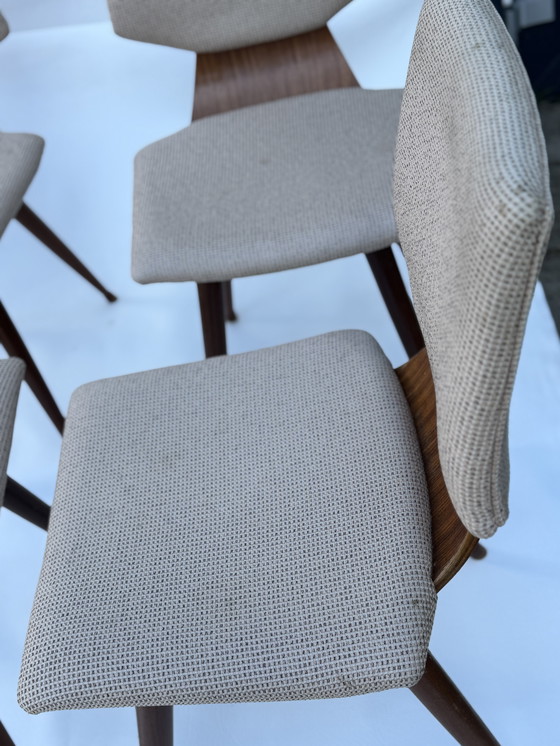 Image 1 of Satz von vier MCM-Esszimmerstühlen