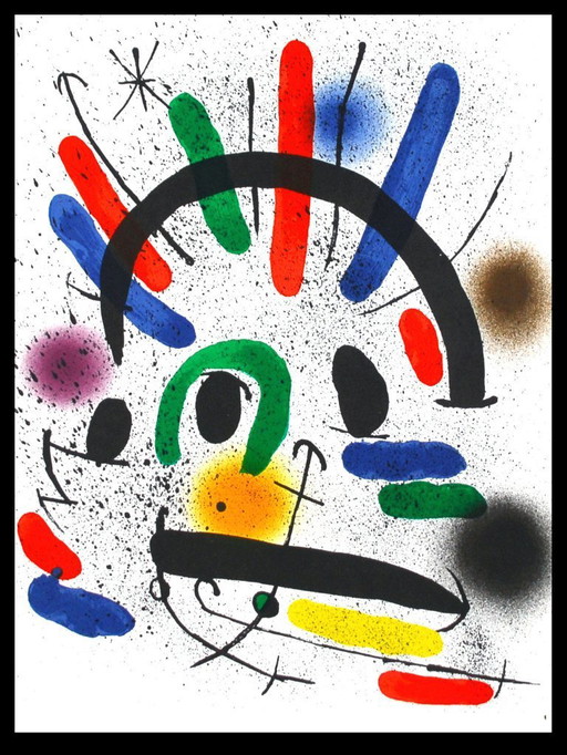 Miró, Joan - Litografia Original II - Mourlot 858 - Kleurenlitho