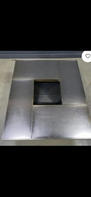 Mesa de centro con bar oculto de Belgochrom, años 70