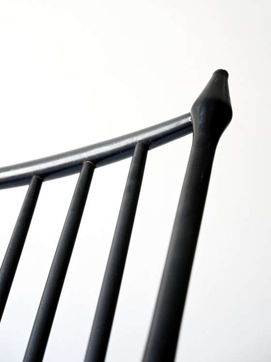 Image 1 of Vintage Danish Rocking Chair in Windsor Style