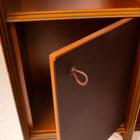 Afra & Tobia Scarpa Artona Librería de Palisandro Mid Century Maxalto 1970 – Leather, Mid Century Modern (photo 15 of 23)