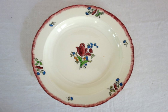 Gien Aardewerk Lorraine Patroon Grote Terrine en Schotel – Tafelaccessoires, Ceramic (photo 9 of 11)