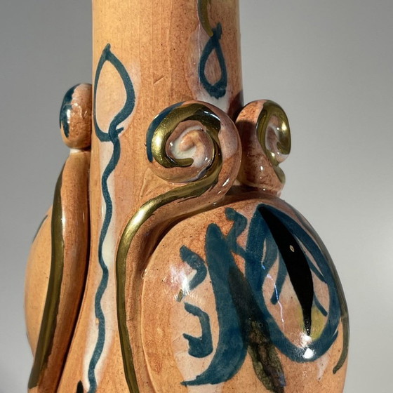 Vase vintage en céramique à quatre anses, 1945 – Ceramic (photo 2 of 11)
