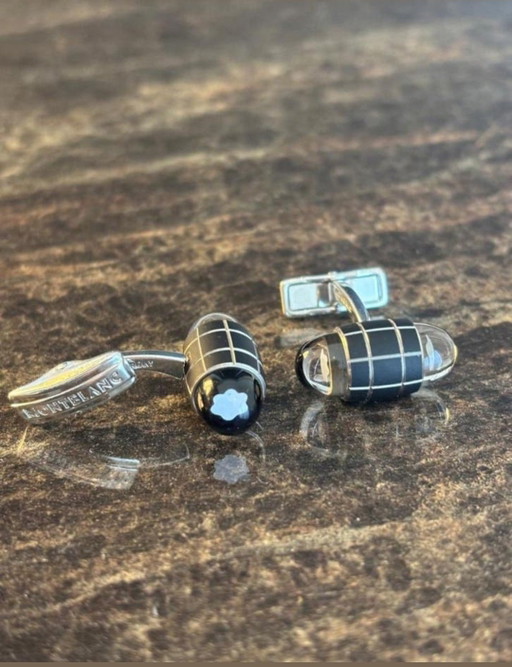 Luxury Montblanc Urbanwalker cufflinks