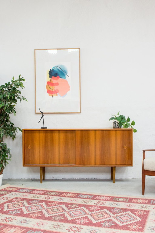 Sideboard Wilhelm Franzmeyer Commode Vintage en noyer