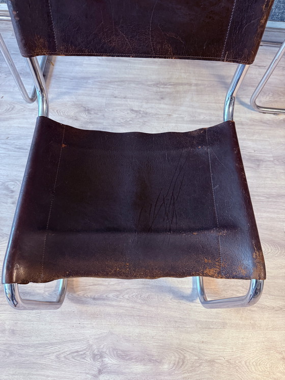 Image 1 of 3 Vintage Mart Stam S 33 Cantilever Chairs for Thonet