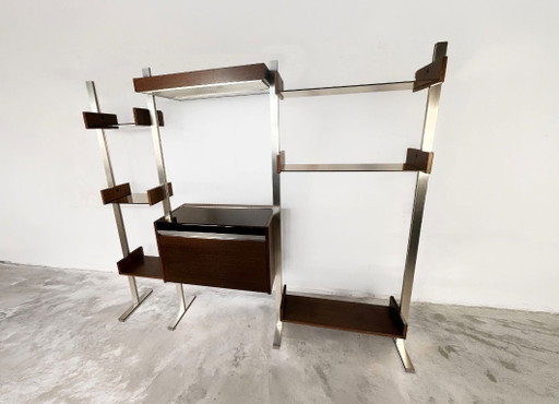 Michel Ducaroy per Ligne Roset — Sistema di pareti modulari ML80, Francia, anni '70