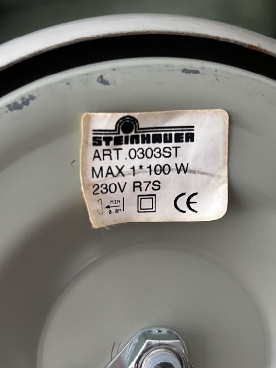 Image 1 of Steinhauer Spiraal vloerlamp – messingkleur – vintage jaren ’80 – topstaat 