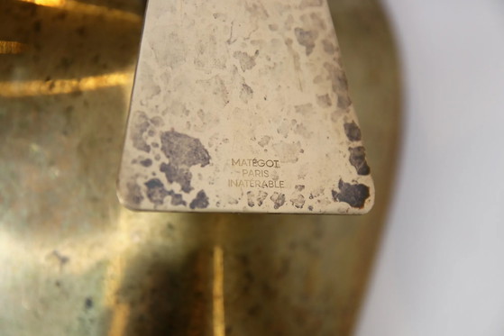 Rare brass Mathieu Matégot vide poche, 1950s – Mategot, Bowls, Mid Century Modern (photo 8 of 11)