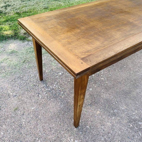 Image 1 of Antique Extendable Farm Table