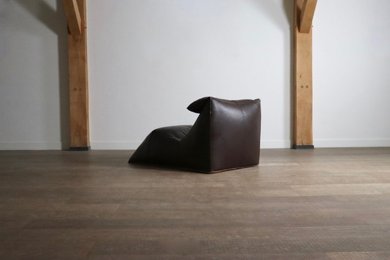 Image 1 of Le bambole chaise longue in pelle marrone di Mario Bellini per B&amp;B Italia, 1972