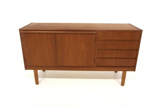 Credenza in Teak, Svezia, 1960, Credenze, Mid Century Modern (foto 3 di 7)