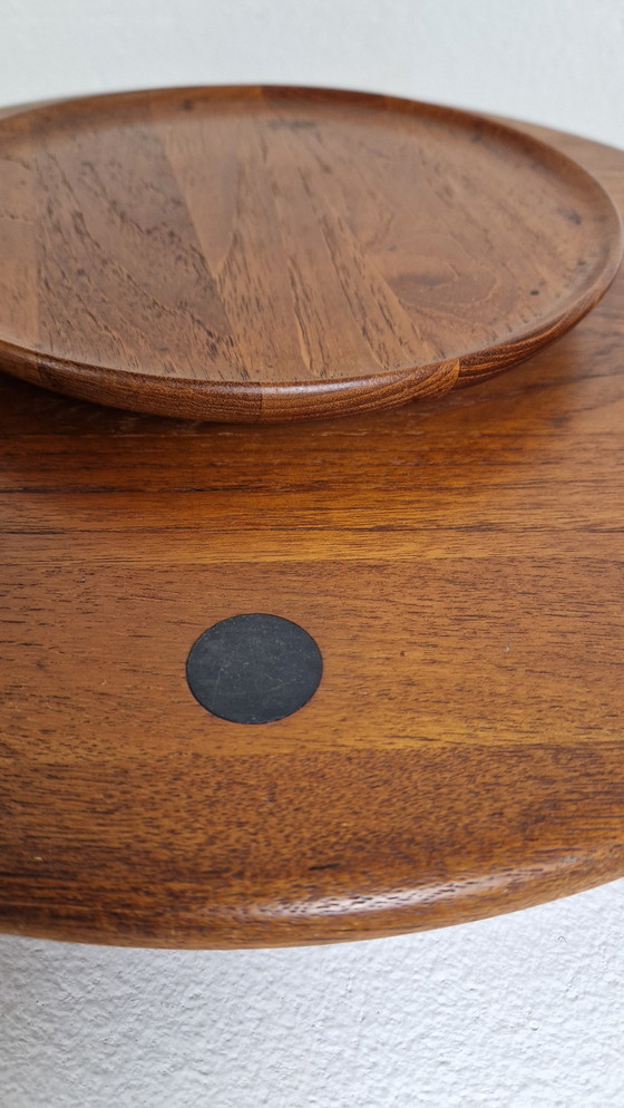 Image 1 of Lazy Susan Draaiplateau Deens design jaren 60