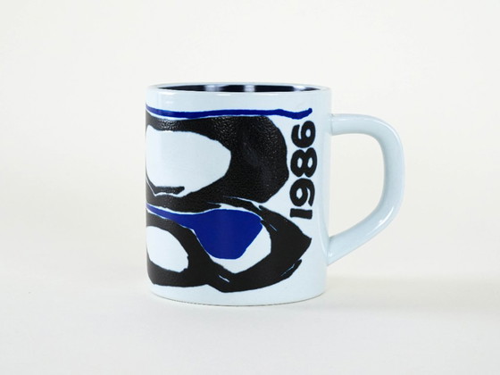 Image 1 of Tazza in porcellana, design danese, 1986, designer: Mogens Andersen, produzione: Royal Copenhagen