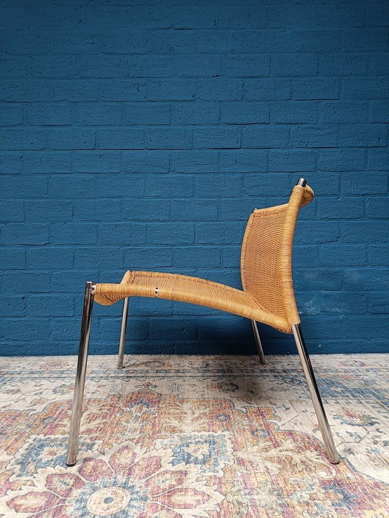 Image 1 of Vintage rattan armchair