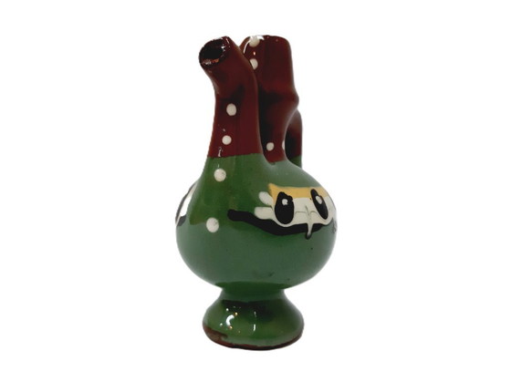 Image 1 of Kleine vintage keramische kan - Fluitje 11 cm