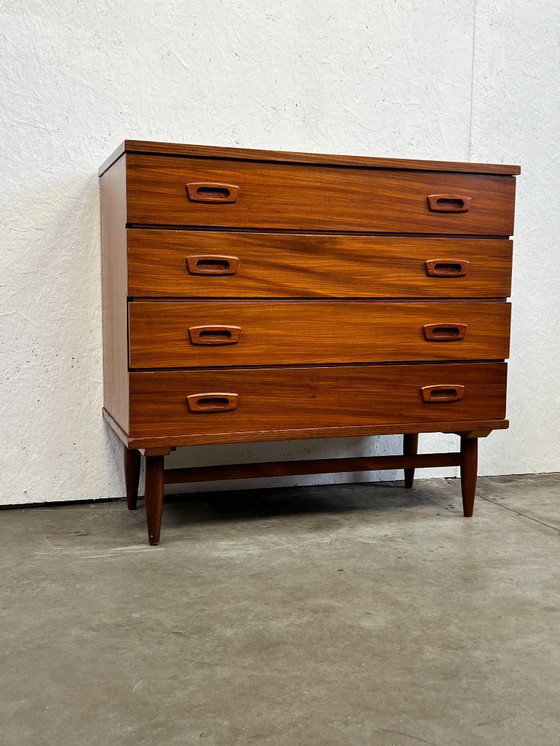 Image 1 of Commode vintage en teck, Pays-Bas, années 1960