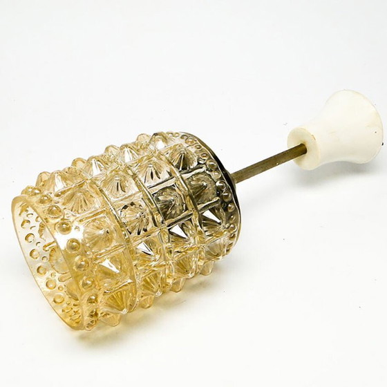 Pendant Lamp From Polam, Poland, 1970s – Glass, Metal (photo 27 of 29)