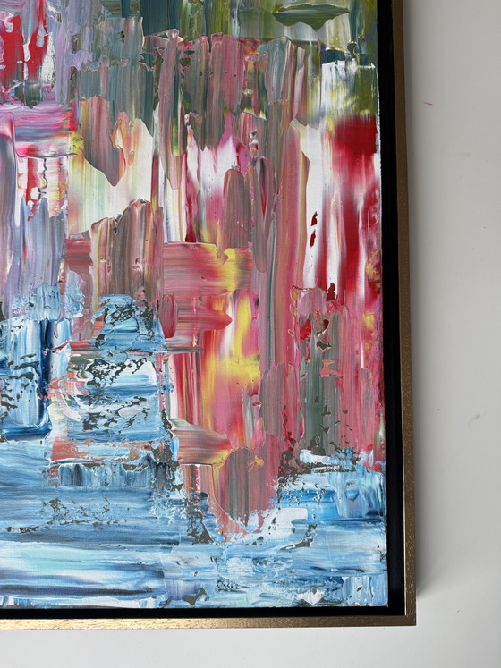 Image 1 of Artwork 90x70cm including floating frame