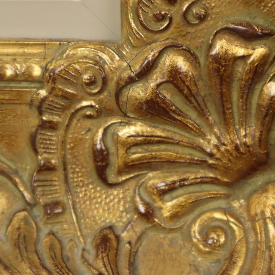 Image 1 of Cornice in stile barocco in foglia d'oro