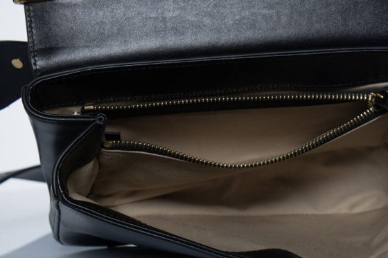 Image 1 of Borsa Chloé modello C in pelle nera