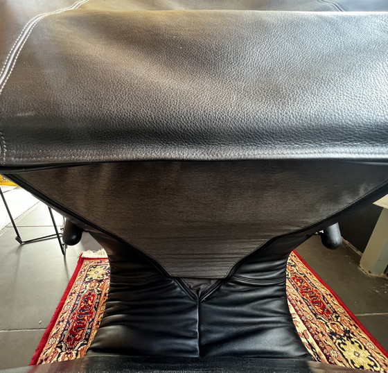 Image 1 of Fauteuil Zen Ligne Roset, fauteuil lounge, fauteuil en cuir, Claude Brisson