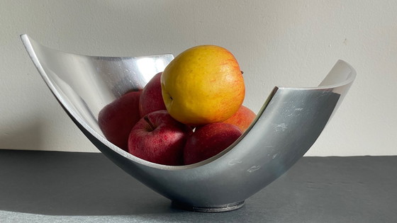 Image 1 of COUPE à Fruits Métal Poli VINTAGE