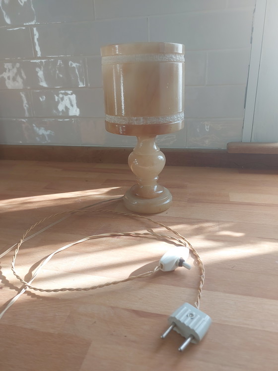 Image 1 of Albast vintage lamp.
