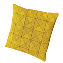 1x Muuto Tile wollen kussen; mosterdgeel