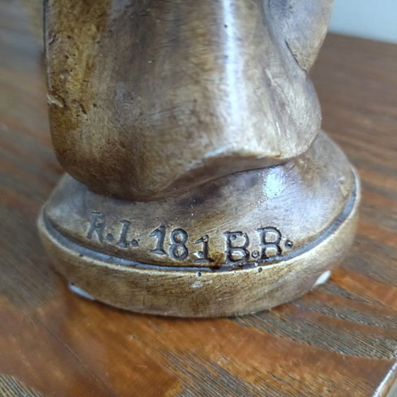 Image 1 of Statua in gesso della Vergine Maria e di Gesù bambino