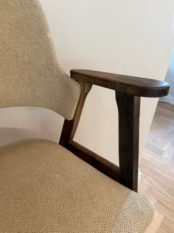 Sedia Vintage Pastoe - Cees Braakman – Poltrone, Tessile (photo 5 of 7)