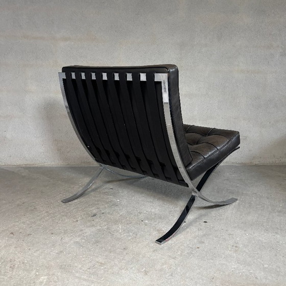 Sedia Barcelona di Ludwig Mies van der Rohe Knoll Studio – Poltrone, Leather (photo 6 of 11)