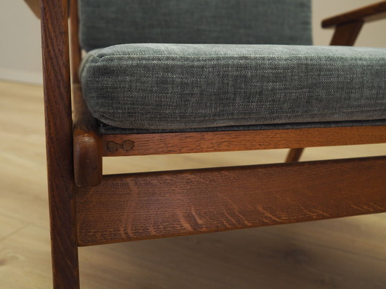 Image 1 of Sessel aus Eichenholz, dänisches Design, 1970er Jahre, Produktion: Dänemark