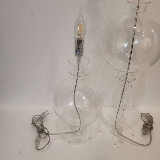 Image 1 of Paar lampen / kandelaars, Maison Les Héritiers voor Roche Bobois – Frankrijk