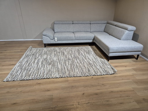 50% Korting! Nieuw - Montel Vloerkleed Bassano - Grijs-Bruin