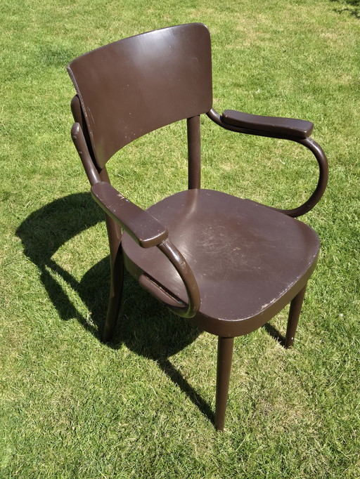 Thonet wooden office chair
