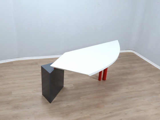 Image 1 of Bureau post-moderne de Saporiti design Franco Corradini années 1980