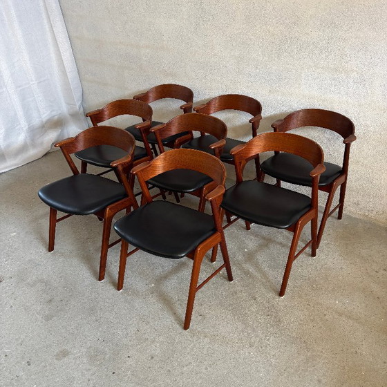 8 sedie da pranzo modello 32 di Kai Kristiansen – Wood (photo 7 of 11)