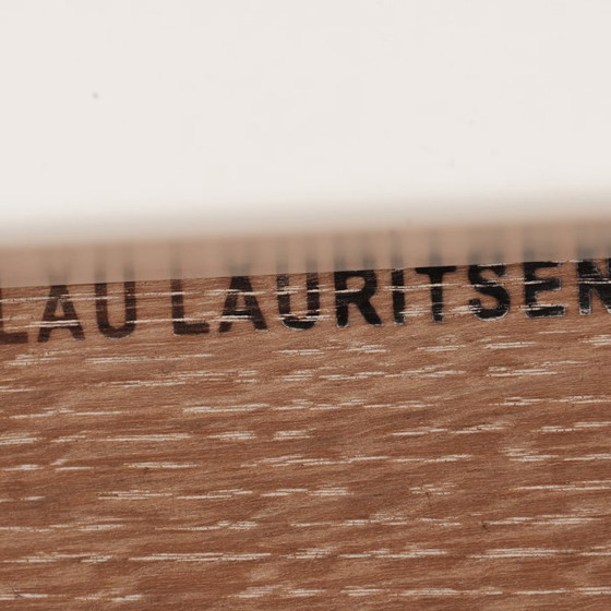 Image 1 of Large Scandinavian dining table - 230 cm - stamped Lau Lauritsen - Denmark, 1960s