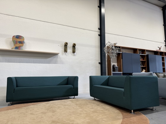 Image 1 of Gelderland 4800 Sofa set 2.5 & 2 Seater Kvadrat Sunniva fabric 863