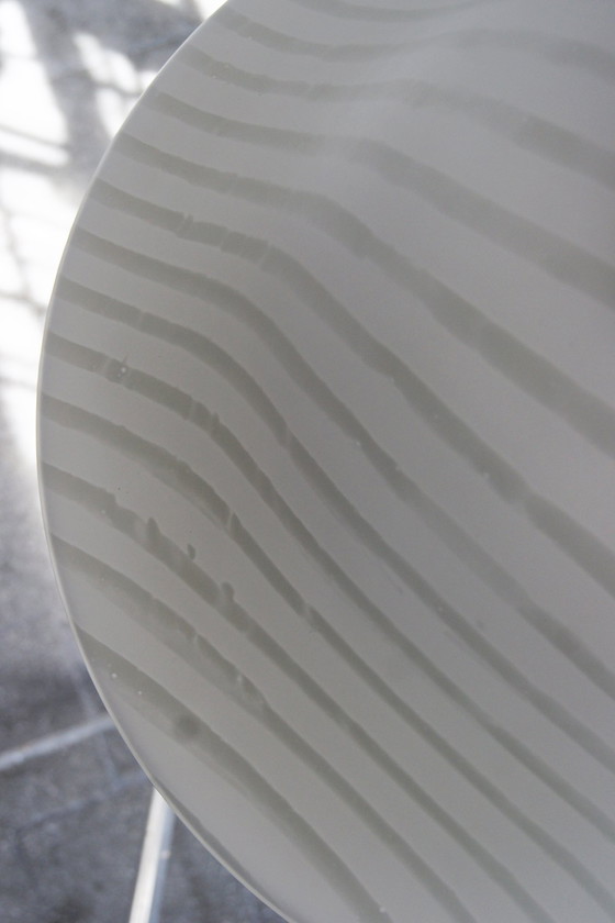 Image 1 of Grande lampada da soffitto in vetro di metà secolo di Peill & Putzler