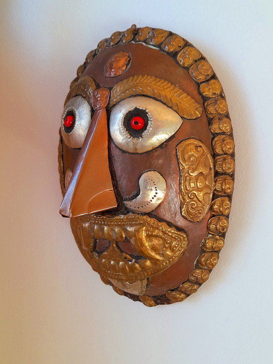 Image 1 of Maschera tibetana Kapala