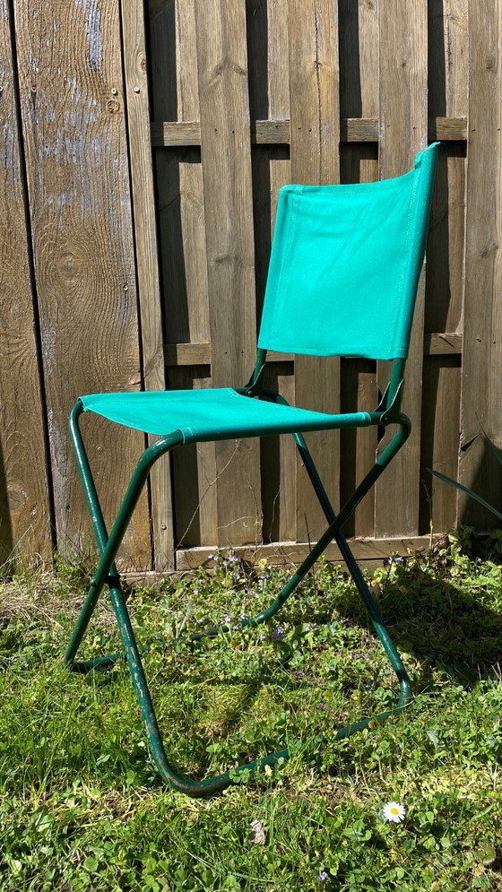 Image 1 of CHAISE pliante CAMPING Vintage